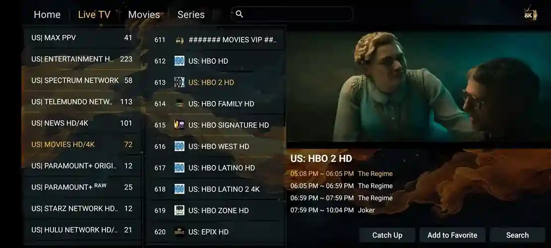 Preview 1 - Stream Hut IPTV Premium IPTV Subscription