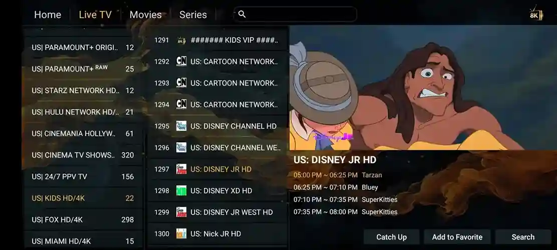 Preview 2 - Stream Hut IPTV Premium IPTV Subscription
